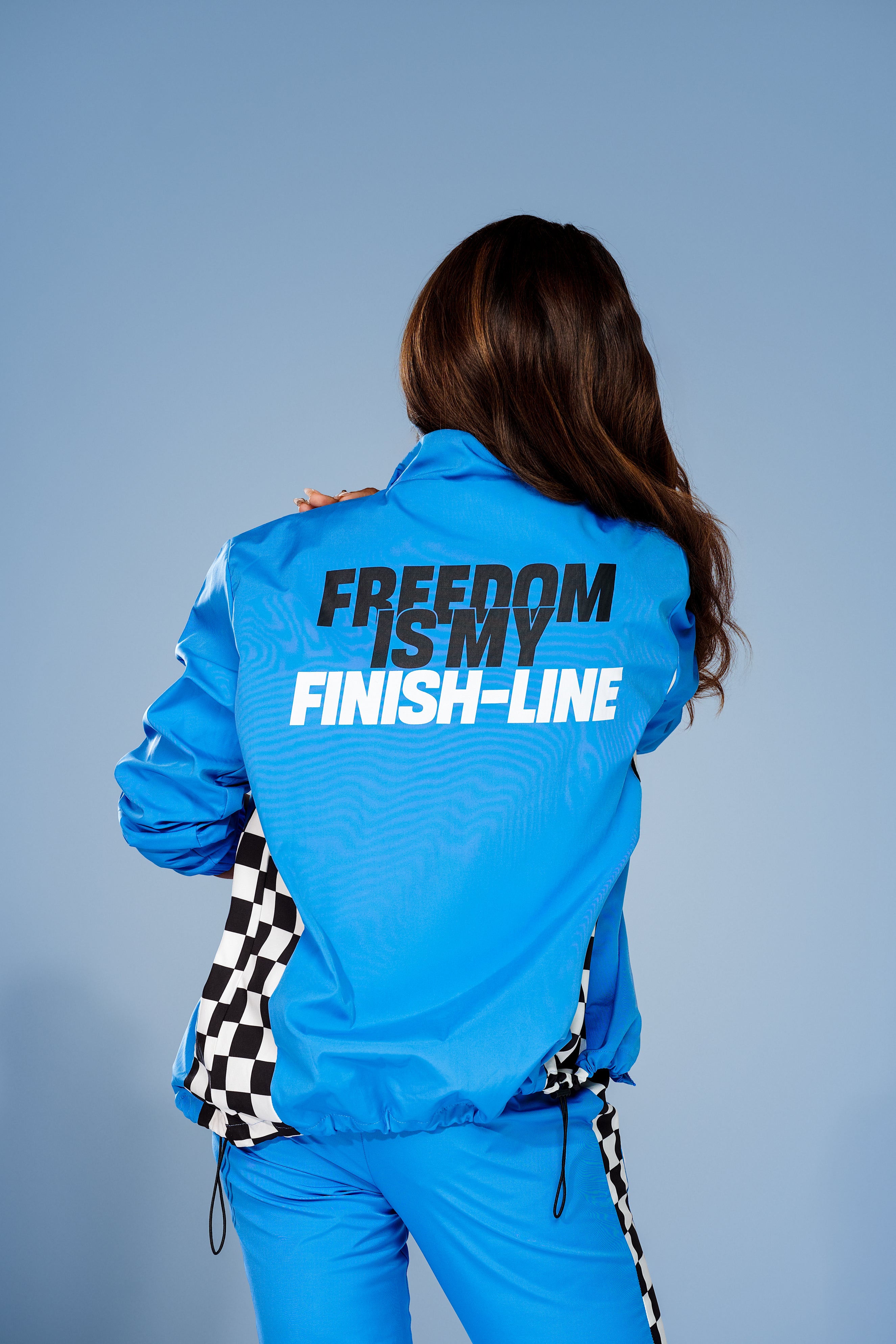 Finish Line Racing Jacket Finish Line Track Jacket (JACKET ONLY) – Shop Woman Evolve