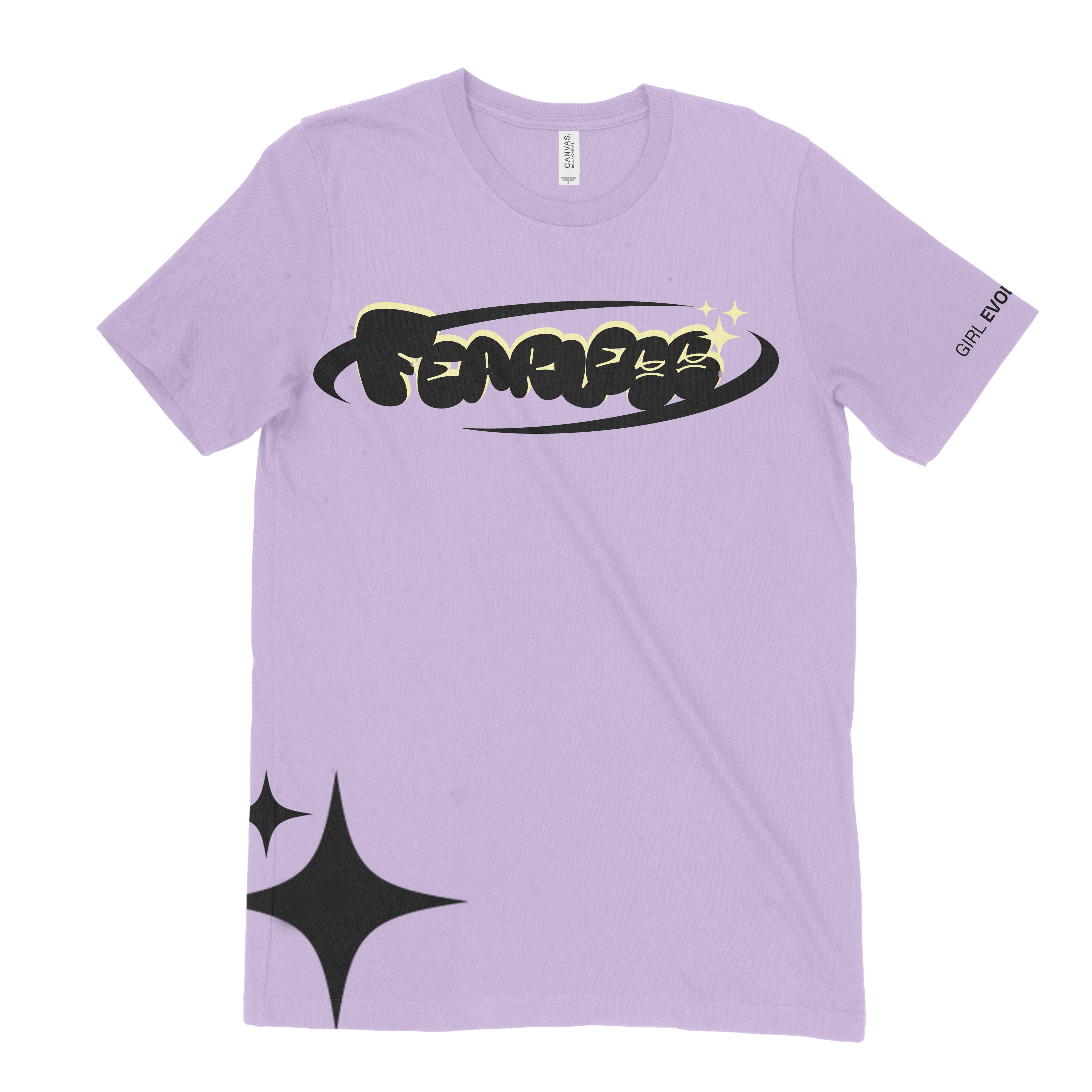 Girl Evolve Fearless Tee